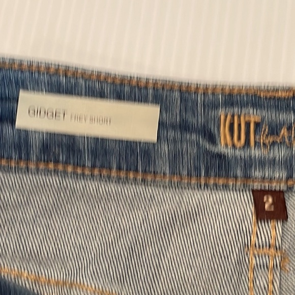 Kut from the kloth Gidget Frey denim shorts - Picture 4 of 5